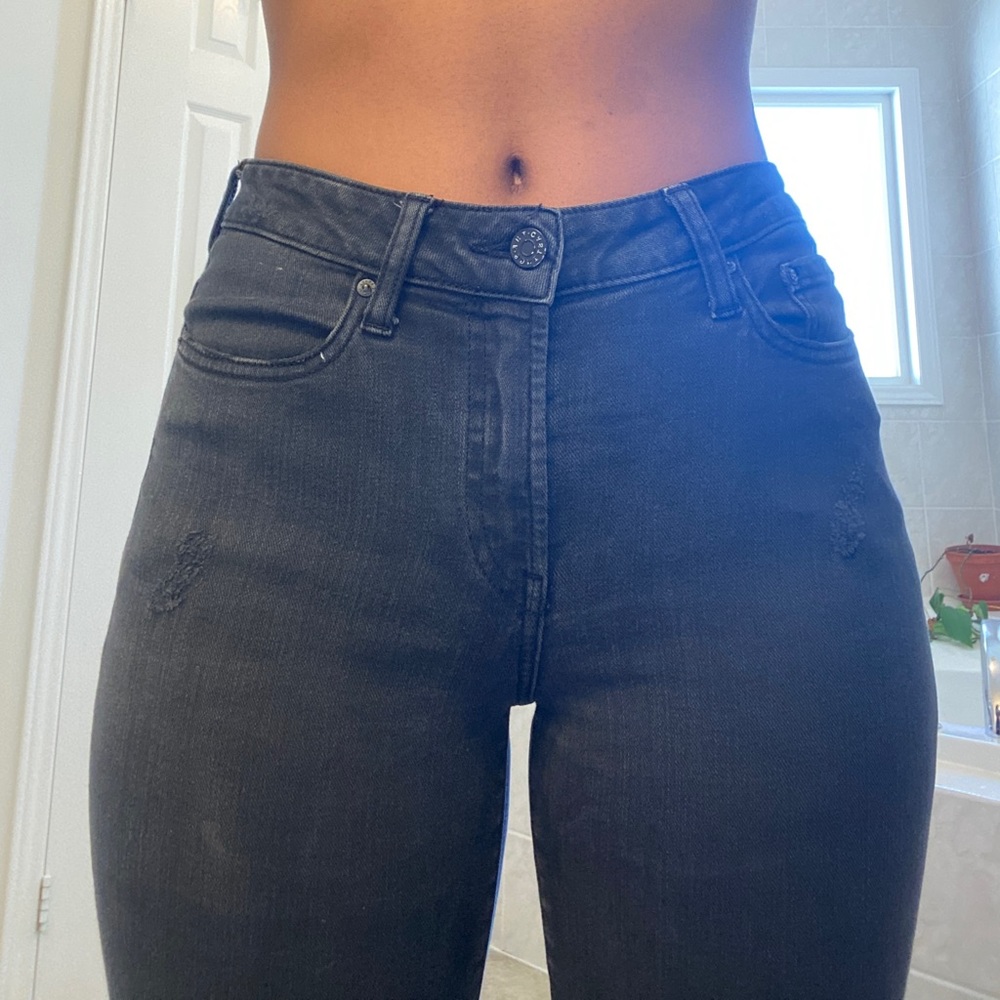 The castings distressed black skinny jeans
